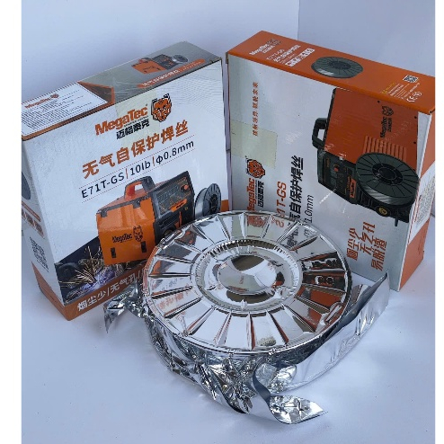Cuộn dây hàn MIG 5kg KHÔNG DÙNG KHÍ loại 0.8mm và 1.0mm MEGATEC