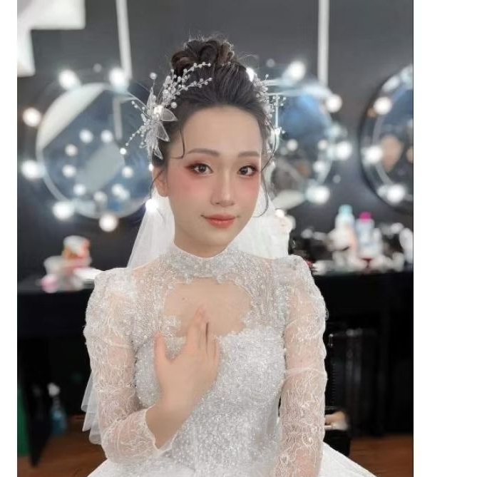 Cài tóc cô dâu cao cấp HC150