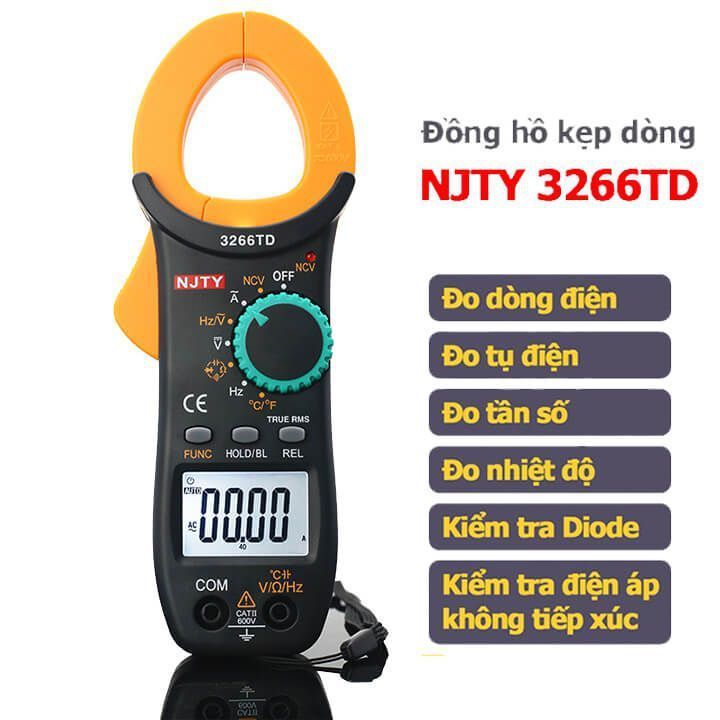 NJTY 3266TD Ampe kìm đồng hồ vạn năng
