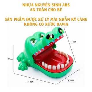 Trò Chơi Khám Răng Cá Sấu Cắn Tay LOẠI TO
