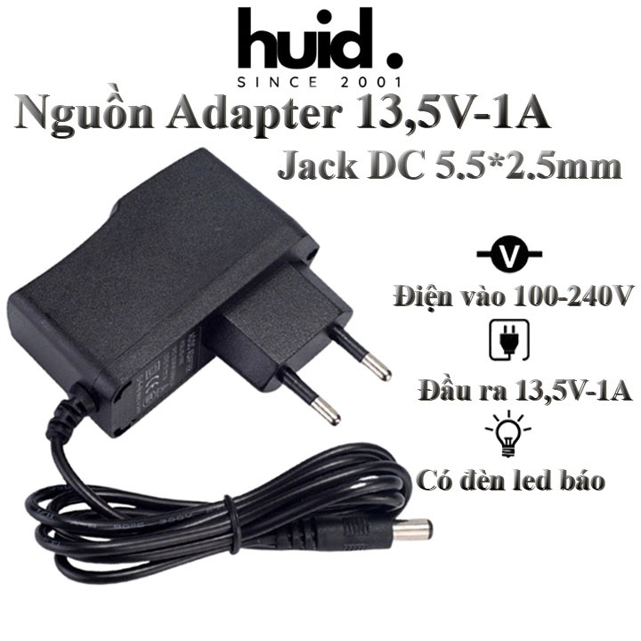 Nguồn Adapter 13,5V-1A