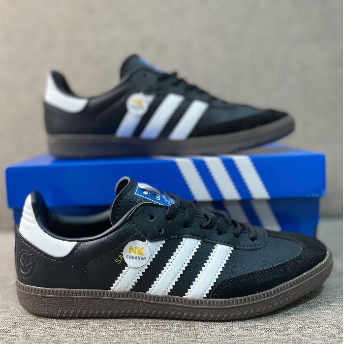 Adidas Samba Chính Hãng - Đen Trắng | Sneaker Nam Nữ