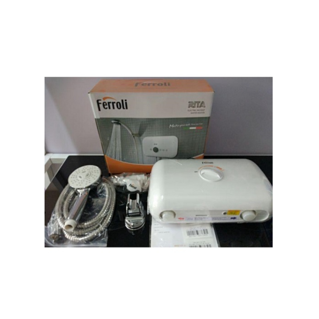 Bình nước nóng trực tiếp Ferroli RITA FS-4.5TE - Ferroli RITA FS-4.5 TE - Ferroli RITA FS TE- Hàng c