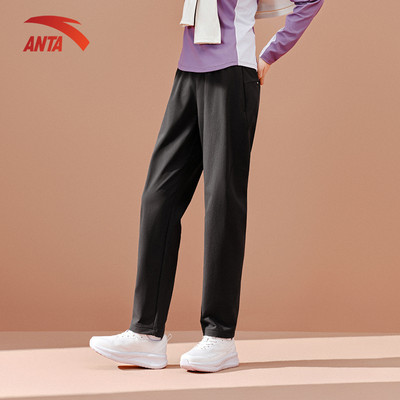ANTA Quần Dài Thể Thao Nữ Nhẹ Nhàng, Thoải Mái, Nhanh Khô 1625D7505S