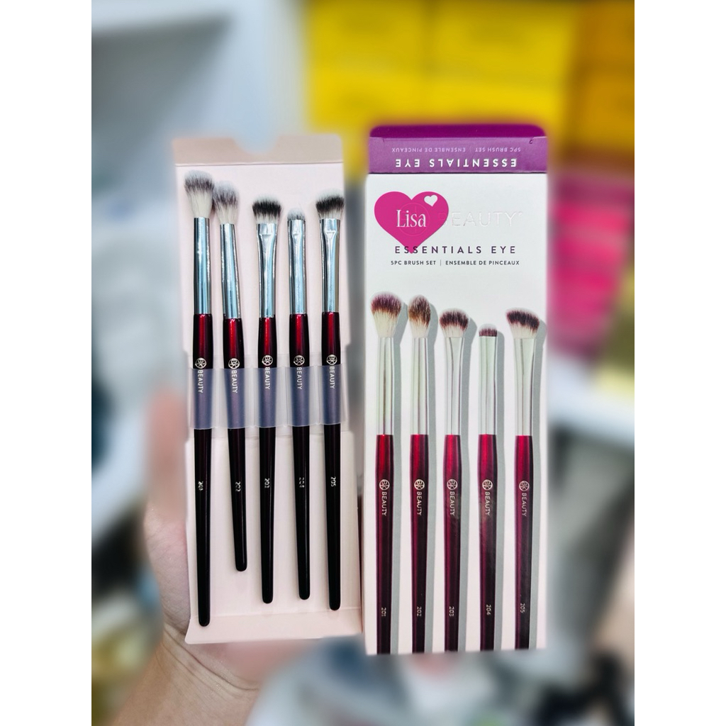 🎨 BK Beauty – Essentials Eye Brush Set (5 cây)