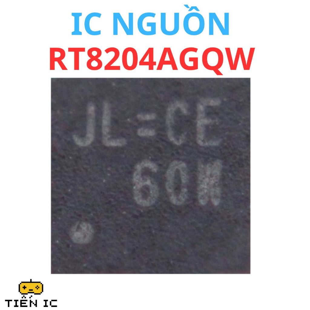 IC RT8204A RT8204 RT8204AGQW 8204 JL JL= IC NGUỒN (Ký hiệu lưng: JL=) thay thế cho laptop - Hàng mới