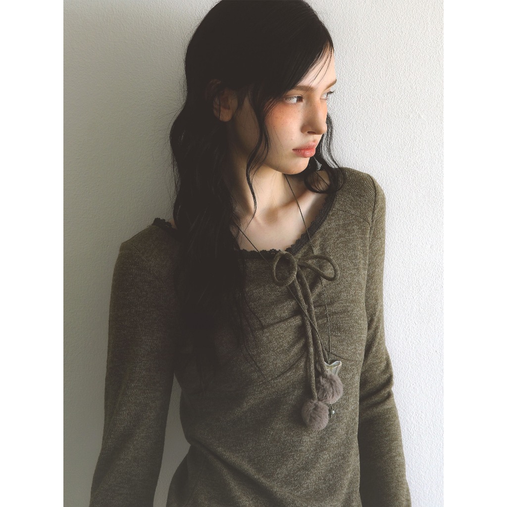 CHÍNH HÃNG ÁO TAY DÀI STILLA LACE L/S BAD:BLUE HÀN QUỐC | BigBuy360 - bigbuy360.vn