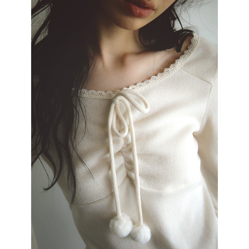 CHÍNH HÃNG ÁO TAY DÀI STILLA LACE L/S BAD:BLUE HÀN QUỐC | BigBuy360 - bigbuy360.vn