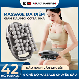 MÁY MASSAGE WG-42 Đầu Máy mát xa Giảm Đau Cơ Sâu, Động Cơ êm 45dB, Thời Lượng Pin Dài Chính Hãng