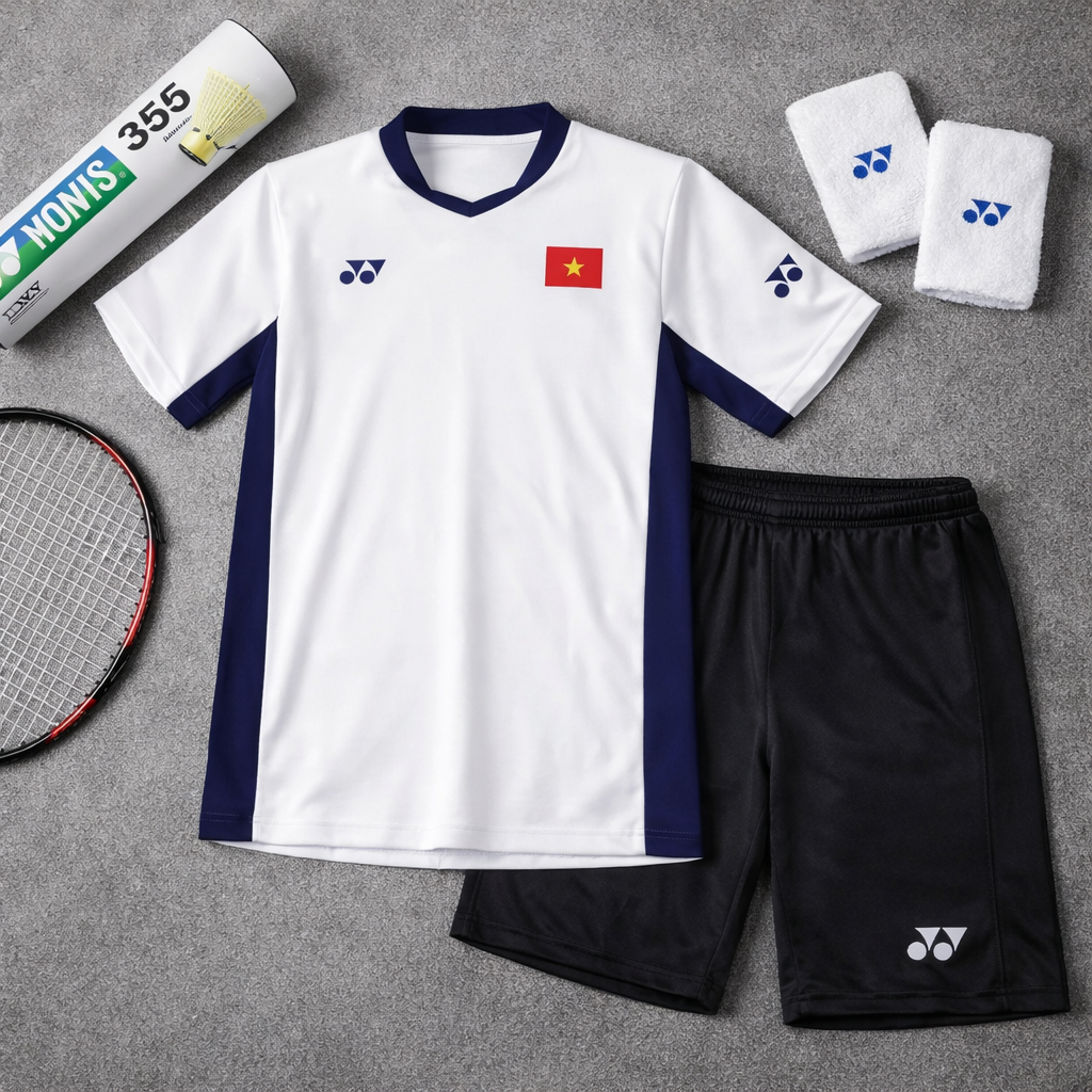 Áo Cầu Lông Nam Nữ Thoáng Mát Chuyên Nghiệp YN735