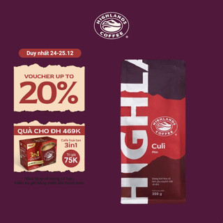  Cafe rang xay Culi Highlands Coffee gói 200g 