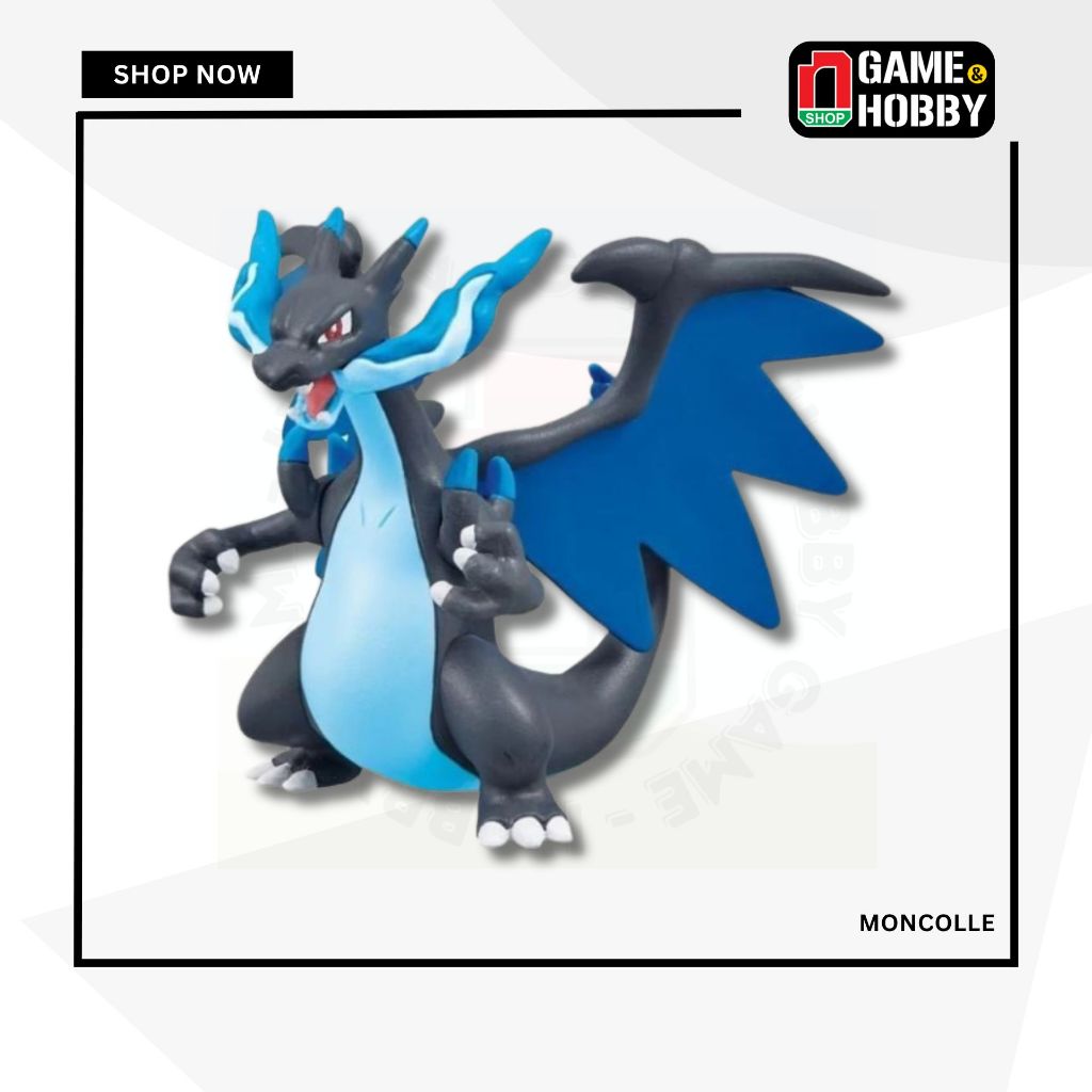 Pokemon Moncolle Mega Charizard X - Mega Lizardon X - Sản phẩm chính hãng Takara Tomy