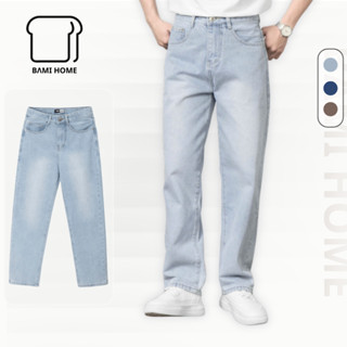  Quần jean nam MAGIC BAMI HOME quần baggy jean ống suông tôn dáng dễ phối đồ QJ07 