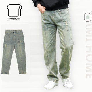  Quần Jean Nam Cao Cấp MAVEN JEANS BAMI HOME Ống Suông Tôn Dáng Dễ Phối Đồ QJ11 