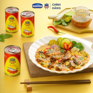 SS5 -  5 Lon Cá hộp Sea Crown Cá Trích Sốt Cà 155 g