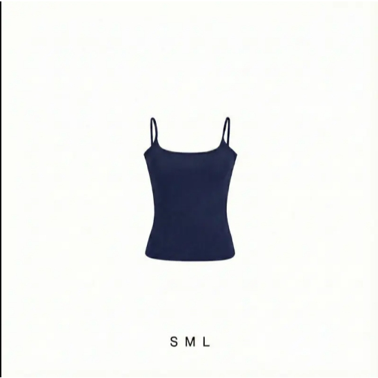 Áo Hai Dây Nữ Basic Ôm Dáng Chất Thun Cotton Mịn Tôn Dáng | BigBuy360 - bigbuy360.vn