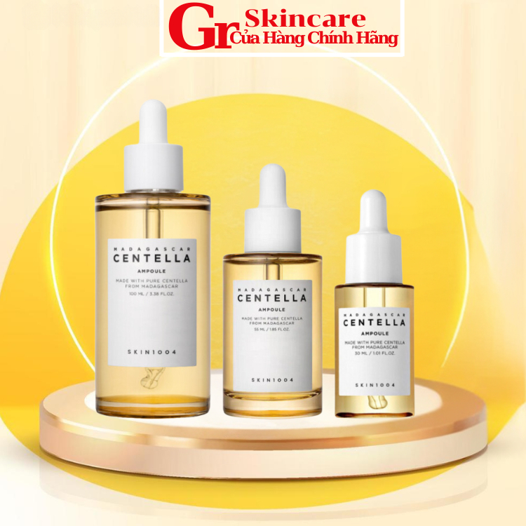 Serum Rau Má Skin1004 Madagascar Centella Asiatica Ampoule 30ml - 55ml - 100ml Tinh Chất Skin 1004 H