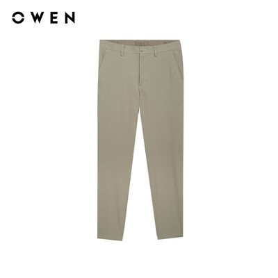 Owen - Quần tây S-Form QG257110 màu Xám chất liệu Conjugated polyester