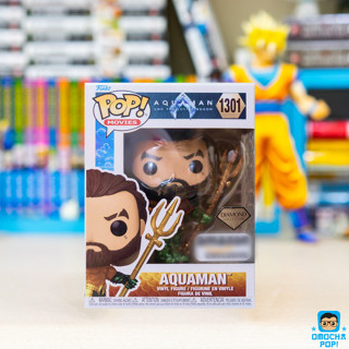 Mô Hình Funko Pop Chính Hãng DC Comics Aquaman 2 - Aquaman #1301 Diamond Ver - Tem Amz Exclusive