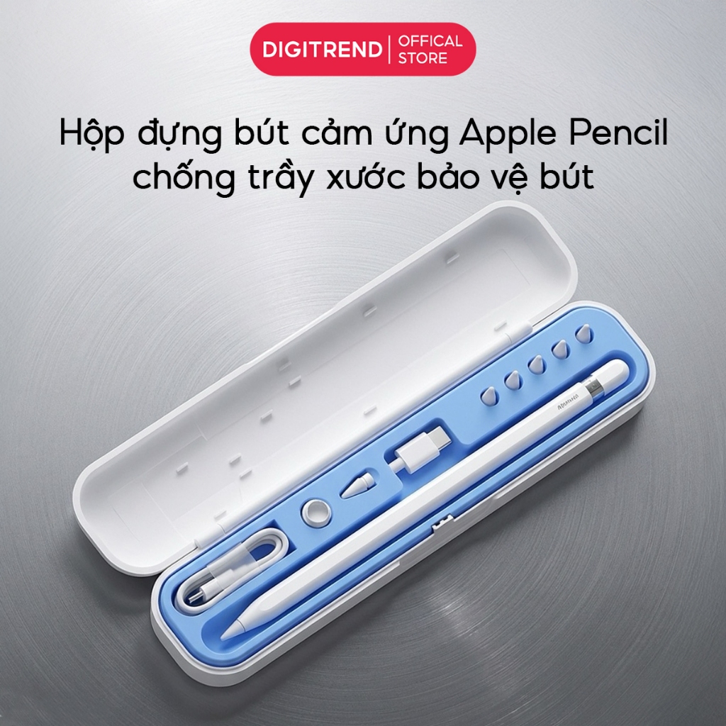 Hộp Đựng Bút Cảm Ứng Bảo Vệ Apple Penciln Chống Sốc Chống Trầy Xước Hộp Bút Apple Pencil Chia Ngăn