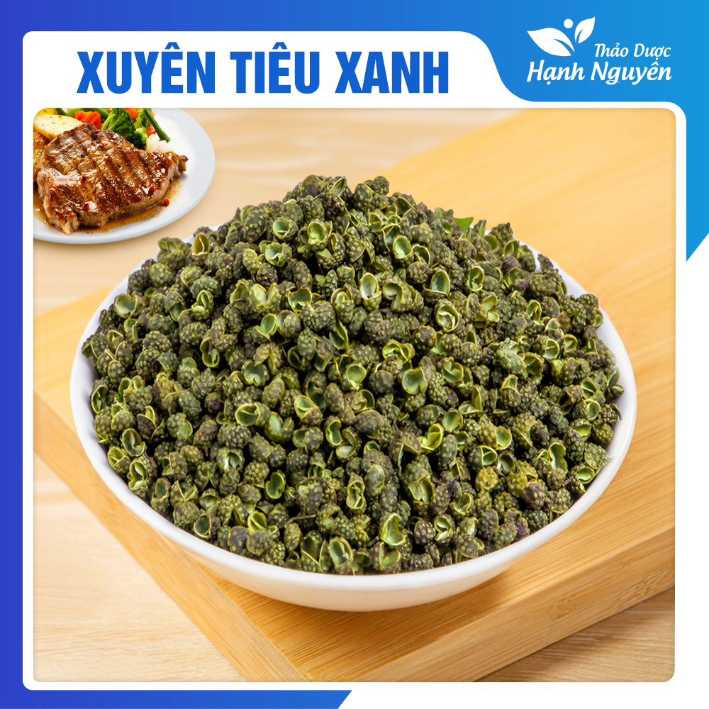 Xuyên tiêu xanh 100g (Hạt tiêu xanh, gia vị lẩu cay tứ xuyên)
