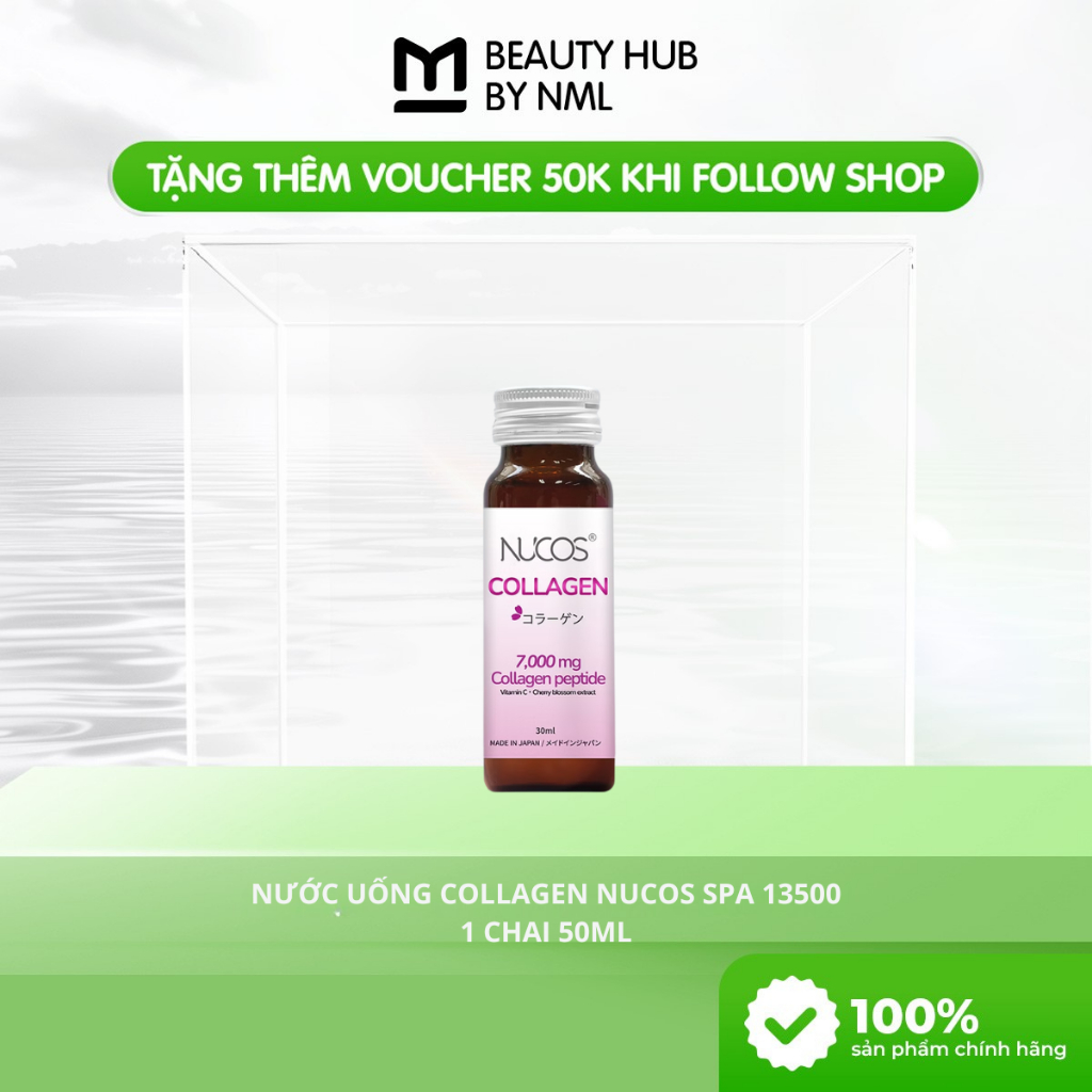 Collagen Uống Cấp Ẩm Chống Lão Hóa Nucos Collagen 7000 1 Chai x 30ml