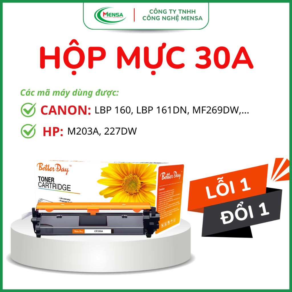 Mực In 30A/ Cụm trống 32A/ 051 - Dùng Cho Canon MF264dw / MF267dw / MF269dw / MF 264dw / 267dw / 269