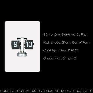 ĐỒNG HỒ ĐỂ BÀN LẬT SỐ FLIP