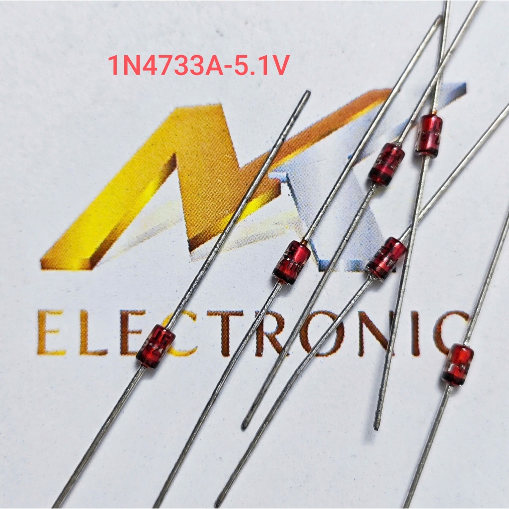 (Combo 20 con) Diode zener5.1V 1W 1N4733 IN4733 1W 5.1V