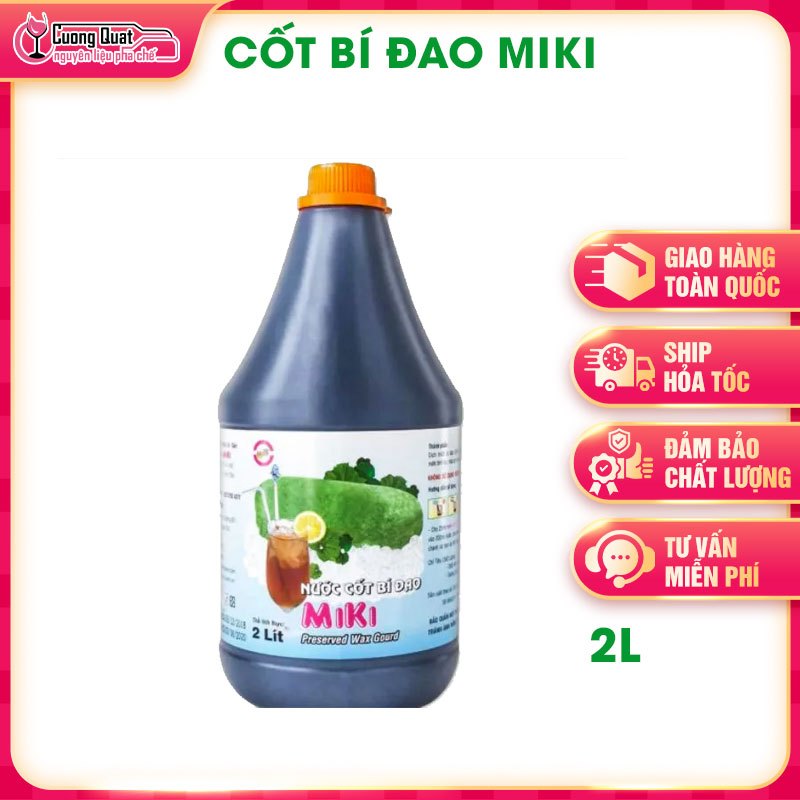 Nước Cốt Bí Đao Miki thơm ngon 2 lít