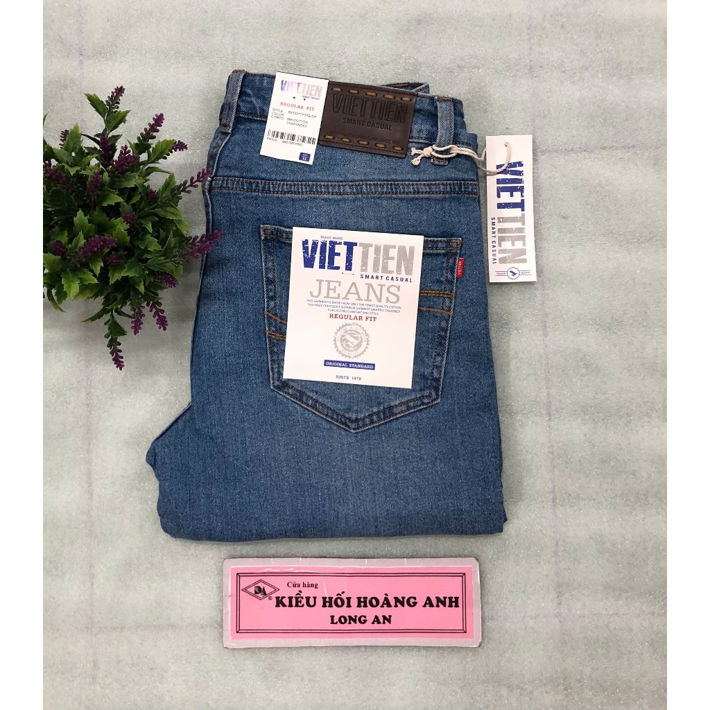 6S7031 Quần Jeans Nam VIETTIEN Smart Casual Regular Fit KHHA