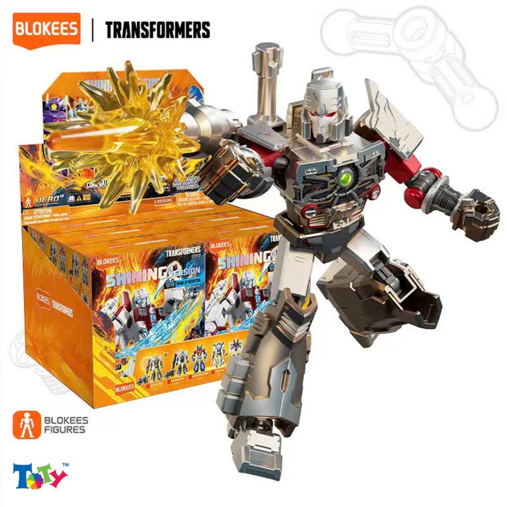 (Chính Hãng Blokees) Mô Hình Hộp Mù Transformers Luminous Eyes & Chest SV) 04- SPARK OF DECEPTION - 