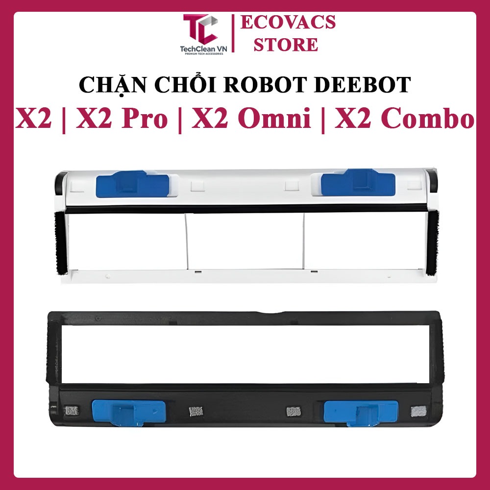 Nắp Chặn Chổi Chính Robot ECOVACS DEEBOT X2 Series — Tương Thích X2 | X2 Pro | X2 Omni | X2 Combo
