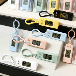 Aanadel📢Đồng hồ treo tường mini hoạt hình đơn giản nhỏ gọn dành cho học sinh