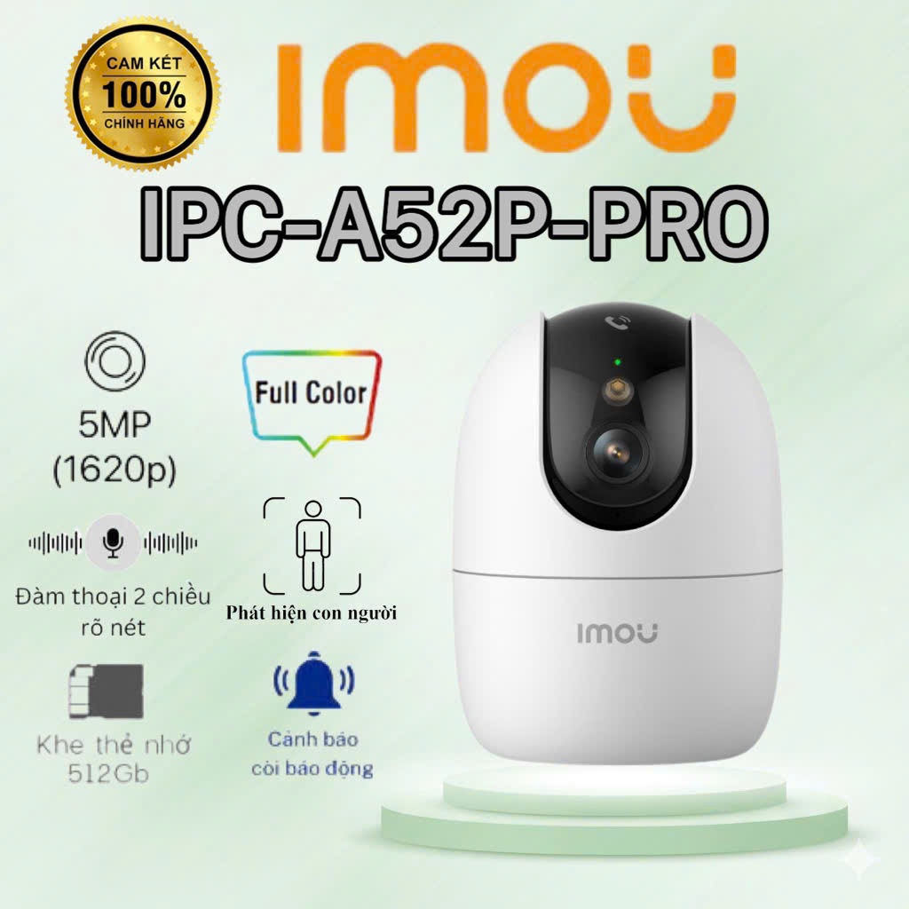 Camera Wifi quay quét IMOU IPC-A52P-PRO Ranger 2 Pro 5MP