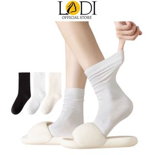 Tất Cao Cổ Nữ - Tất Cổ Cao Phong Cách Vintage Hàn Quốc LADI Mã T08