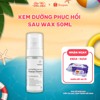  Kem phục hồi triệt lông cho da sau wax triệt lông NOWAX FLAWLESS dịu da phục hồi da ngăn ngừa viêm lỗ chân lông 