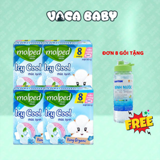   LIVE  Combo 8 gói BVS Molped Molfix thiên nhiên Thổ Nhĩ Kỳ Icycool ban đêm ban ngày gói 8 miếng 