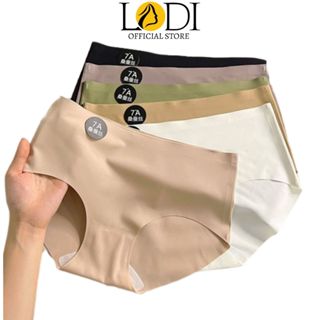  Quần Lót Nữ LADI Đúc Su Thun Lạnh Không Đường May Cao Cấp Mềm Mại Kháng Khuẩn MÃ 7A 