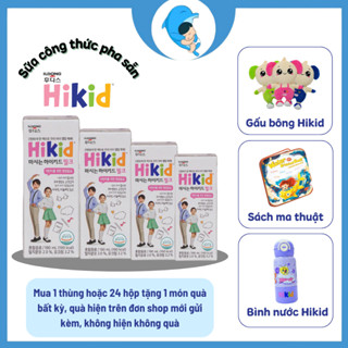  Sữa công thức pha sẵn Hikid 190ml hộp giúp phát triển chiều cao vượt trội cho bé MECAHEO 