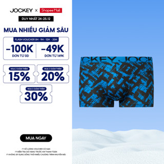   XẢ KHO  Quần lót nam Jockey poly in họa tiết dáng Trunk - J1032 