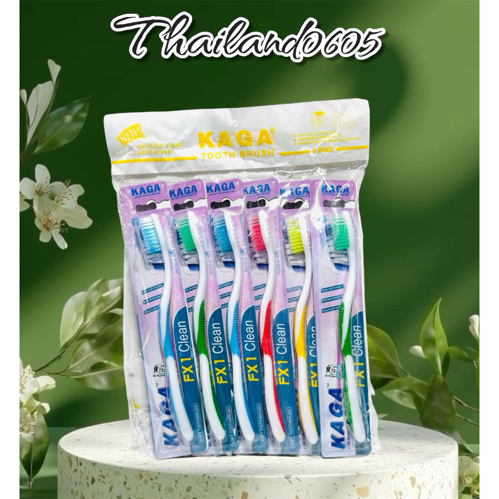 COMBO 12 cây bàn chải KAGA