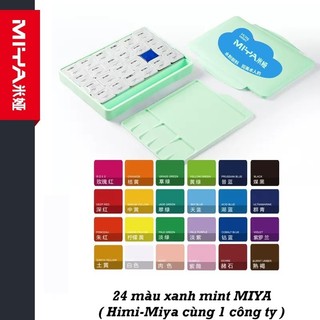 Màu Gouache Himi dạng thạch set 24