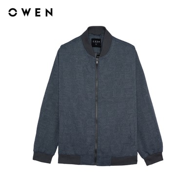 Owen - Áo khoác Regular Fit JK256177 màu Xám chất liệu Polyester