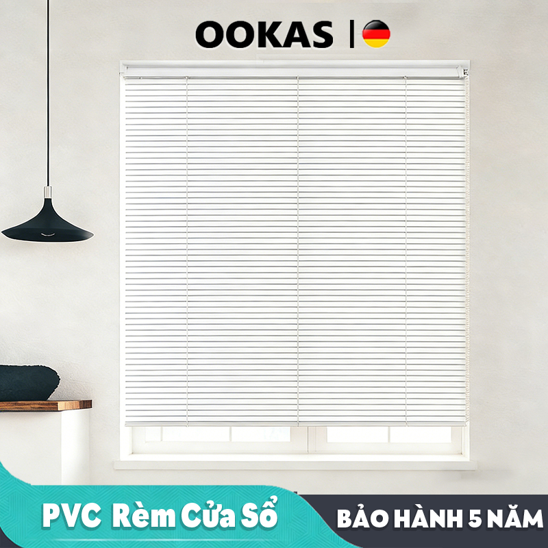 OOKAS  Rèm Cửa Sổ  Treo tường PVC chống nắng Hiện Dại Phòng Ngủ Tấm màn