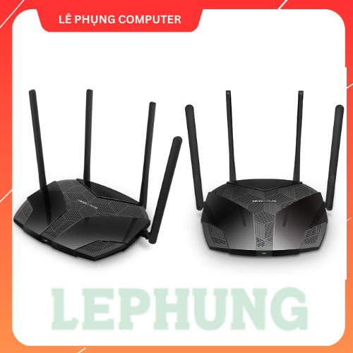 Router WIFI 6 Mercusys MR80X | AX3000 2 băng tần 2.4Ghz & 5Ghz- bảo hành 2 năm