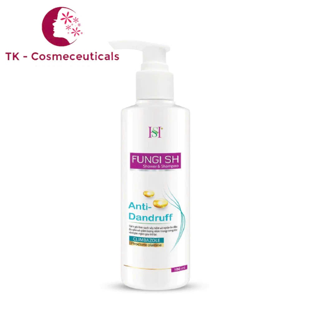 Dầu Tắm Gội Fungi SH Làm Sạch Vảy Nấm, Ngứa Da Đầu - 100ml