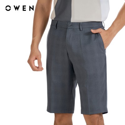Owen - Quần short Trendy SV252506 màu Xám chất liệu Nano