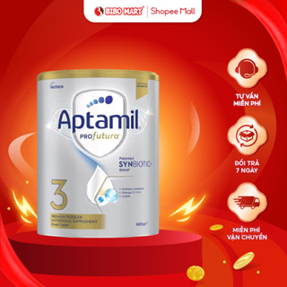  Sữa Aptamil Profutura Úc Bạc Số 3 Hỗ Trợ Tiêu Hóa Khỏe Mạnh Phát Triển Toàn Diện Cho Bé 900g - Bibomart 