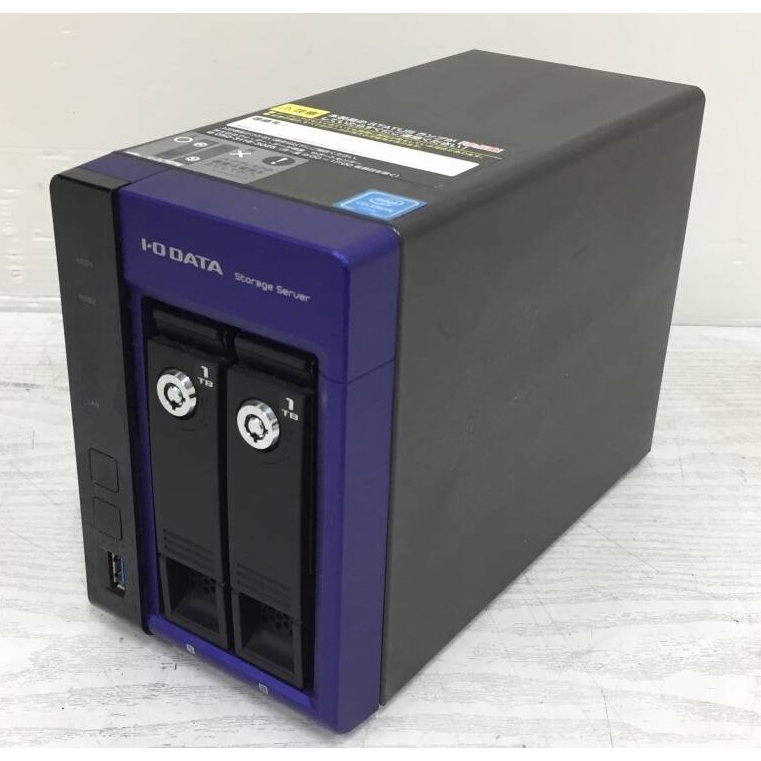 Nas IOData v1 2bay chạy Synology DSM 7.2 mới nhất (có thể cài Quickconnect)